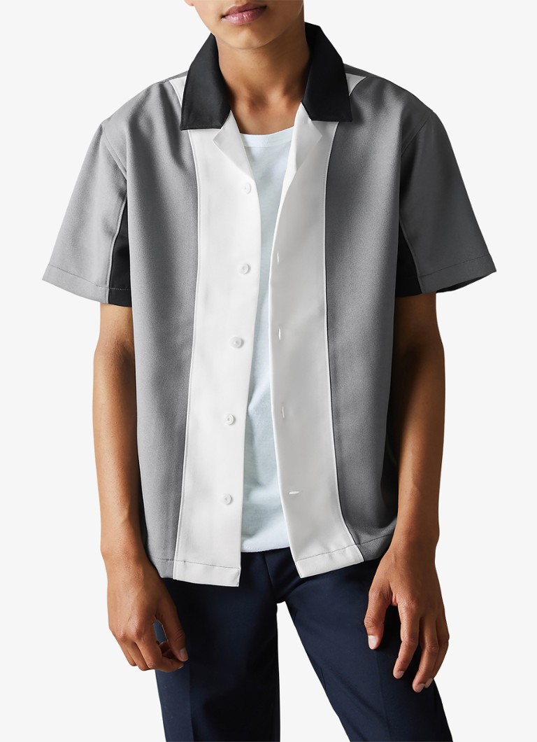 Camisa Reiss Dalorian com blocos de cor