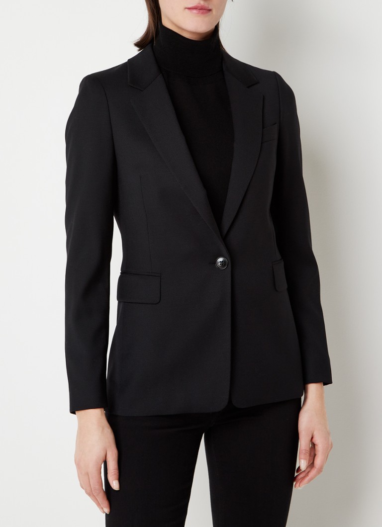 Reiss Haisley blazer in wool blend with flap pockets