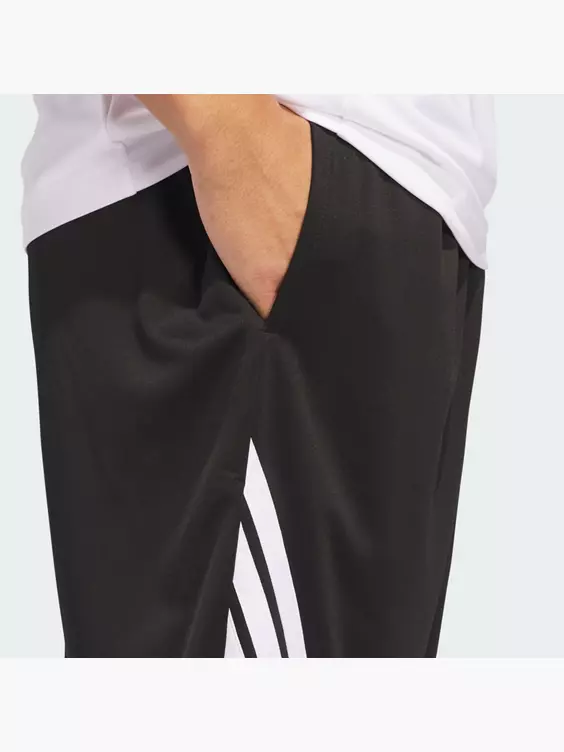 adidas Legends 3-Streifen Basketball Shorts