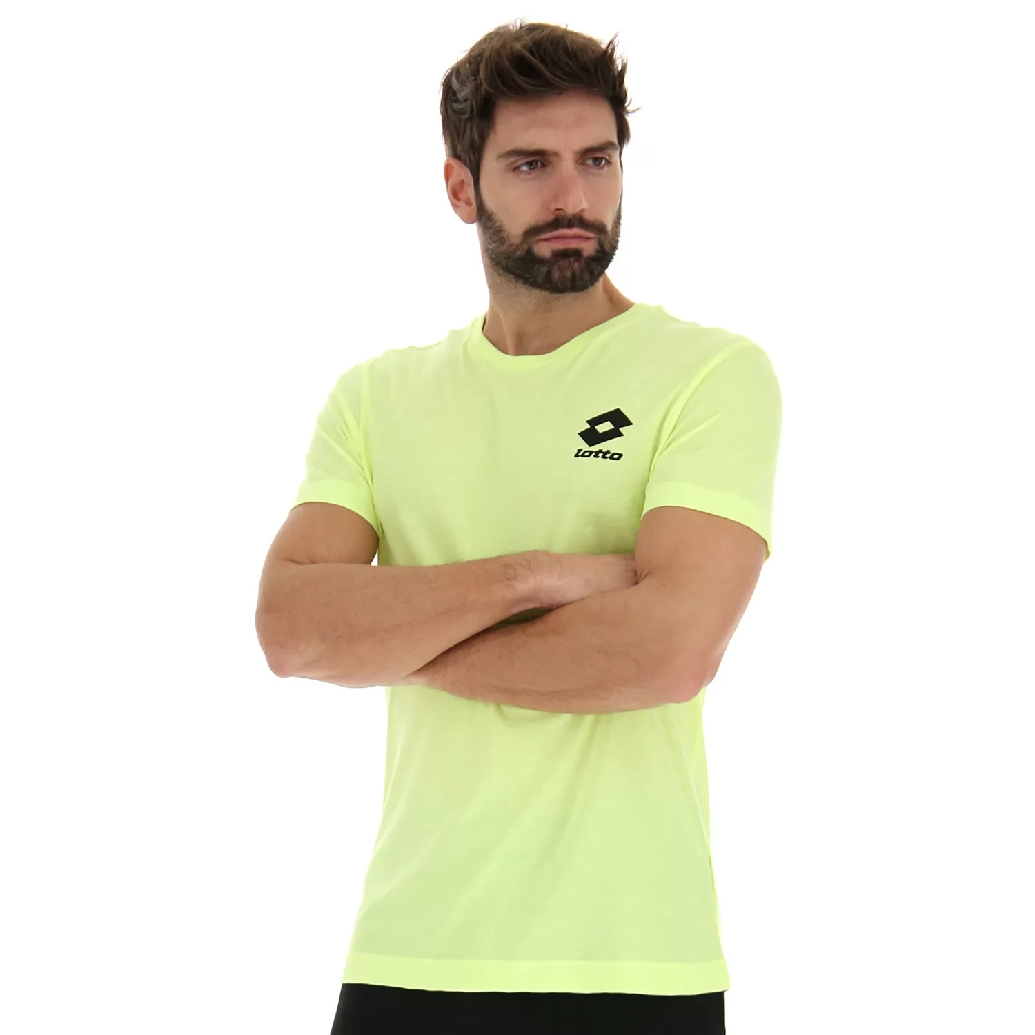 T-SHIRT BS JS GUL NEON