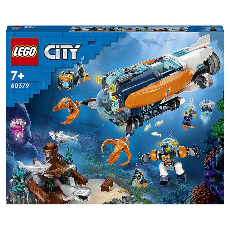60379 Le sous-marin dexploration en eaux profondes, LEGO City