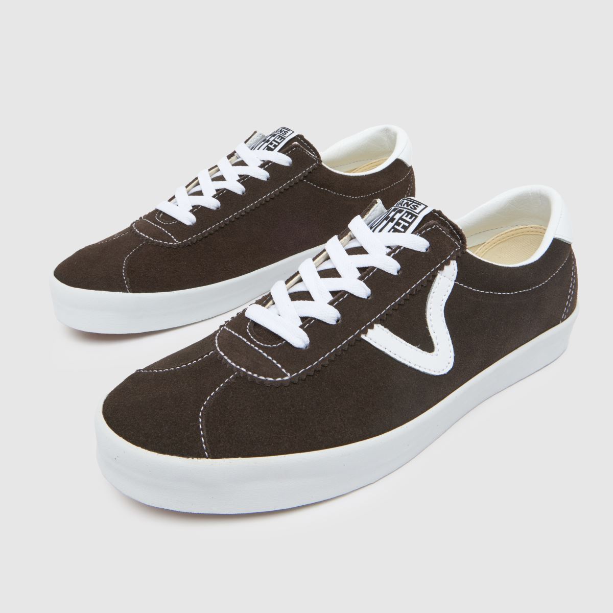 Vans – Sport – Låga sneakers i mörkbrun