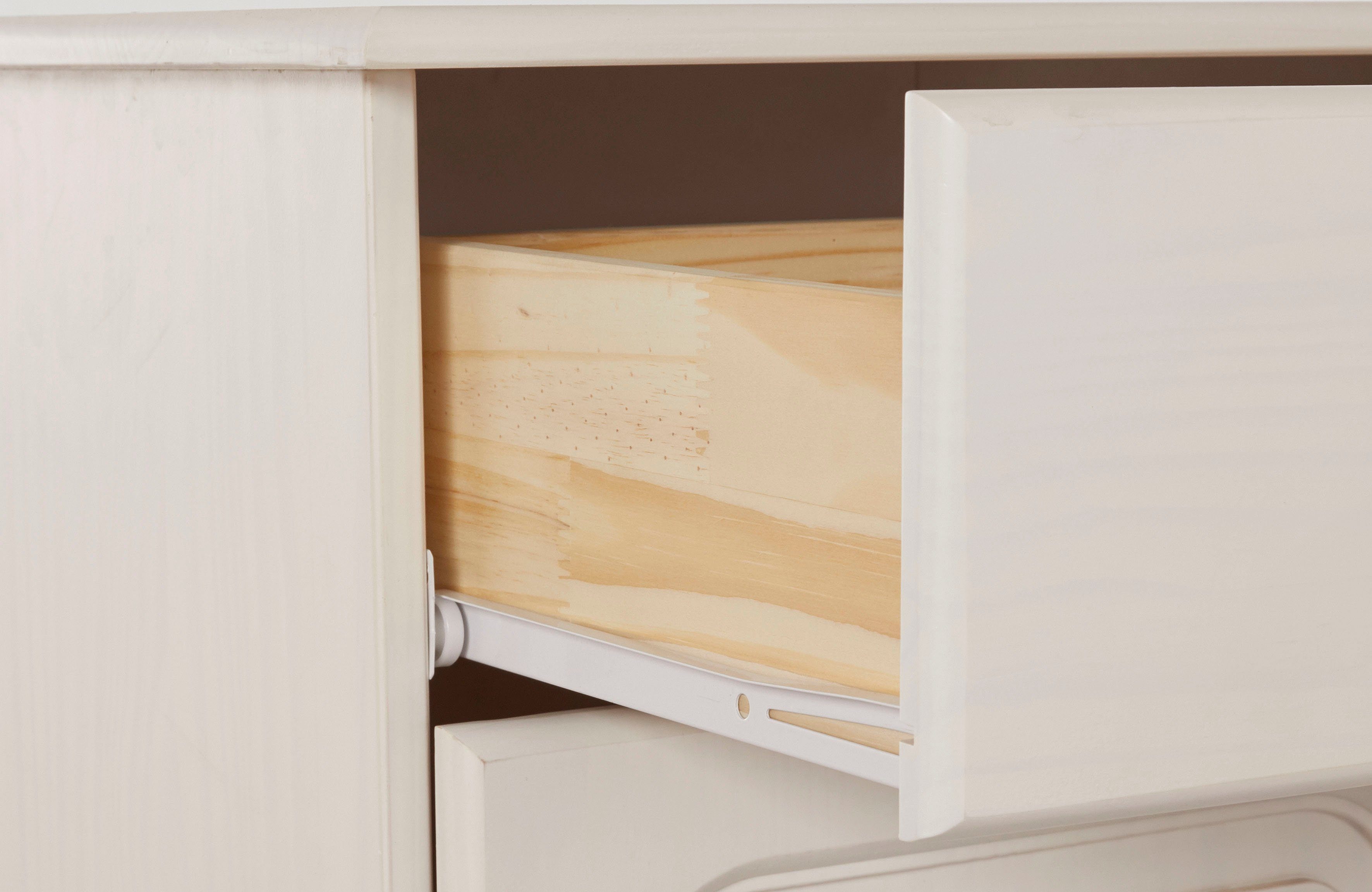 Home affaire Buffet Mette (2-St) Mit 2 Schubladen und viel Stauraum hinter 4 Türen, Höhe 181cm