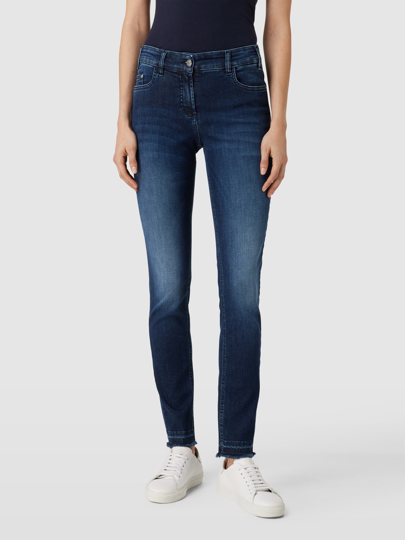 Jeans im 5-Pocket-Design Modell 'EKLOR' in dunkelblau