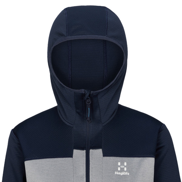 ROC FLASH MID HOOD W Damen - Fleecejacke
