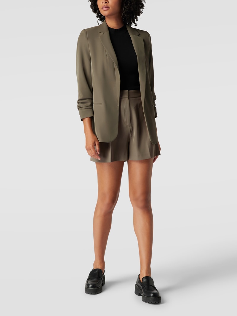 Shorts mit Hakenverschluss in khaki