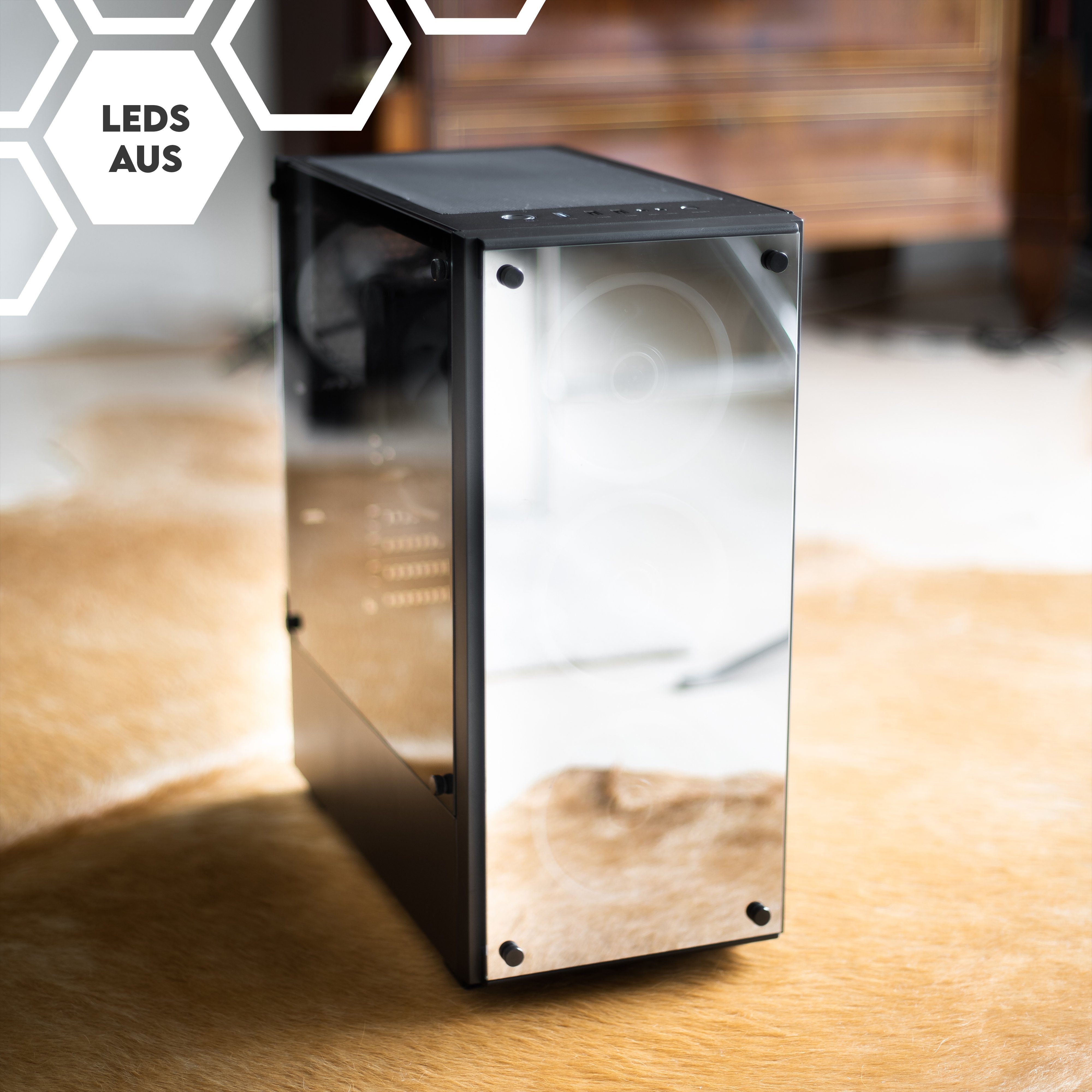 Inter-Tech Gaming PC NVIDIA RTX i7 4.2GHz Wasserkühlung RGB 32GB RAM 6TB HDD Gaming-PC (Intel Core i7 Intel Core i7 920, Wählbar aus: NVIDIA GTX 1060/ 1070/ RTX 2070/ RTX 4060, 0. 32GB RAM, 500GB SSD, Ohne HDD GB RAM, Wasserkühlung, Wasserkühlung, RG