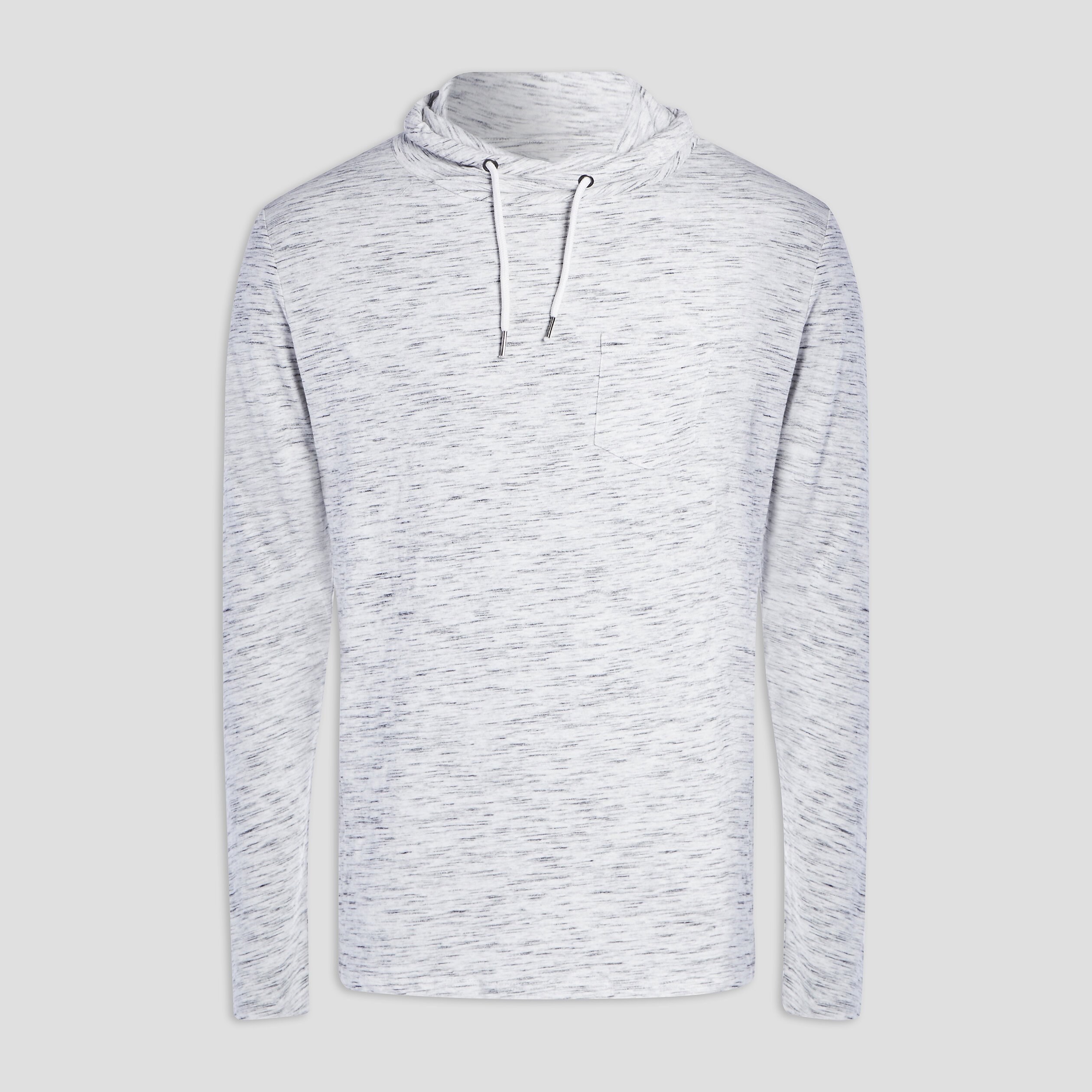 T-shirt manches longues col montant ecru homme | La Halle