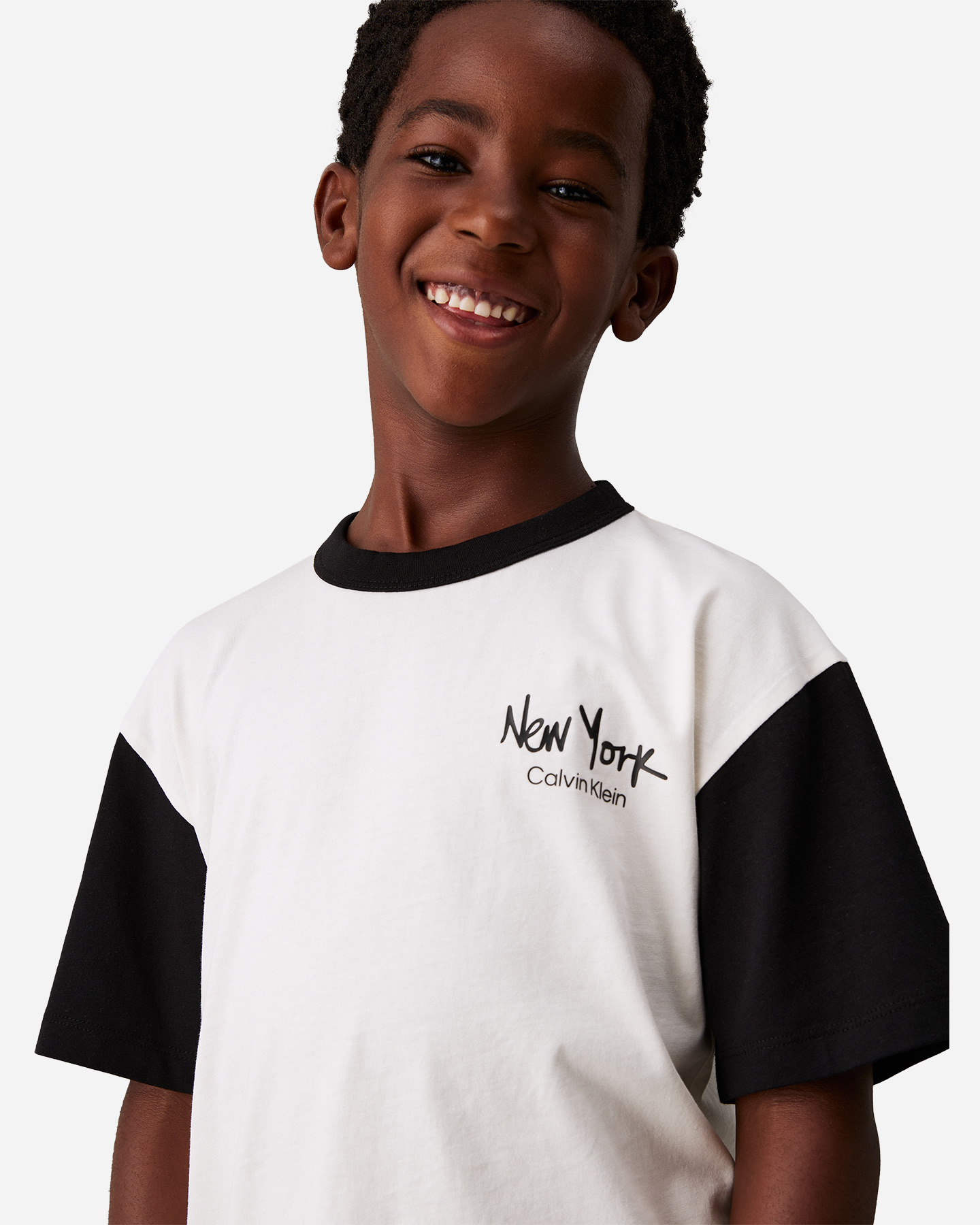 Koszulka Calvin Klein Jeans Color Block Jr IB0IB02330-YBI