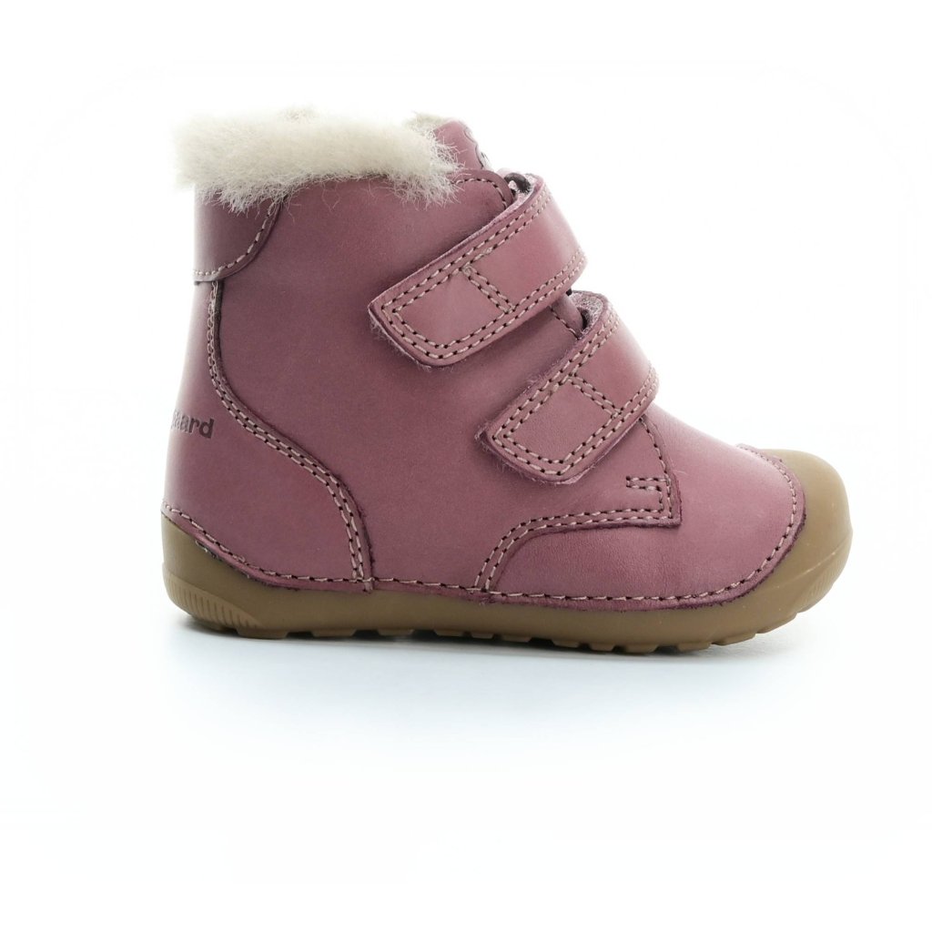Bundgaard Petit Mid Lamb Dark Rose dunkelrosa Barfuß-Stiefeletten