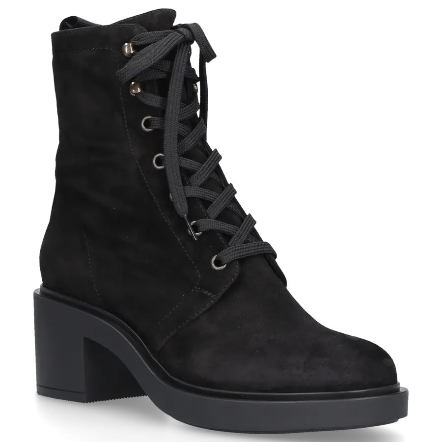 Gianvito Rossi - Stiefeletten FOSTER Veloursleder - schwarz