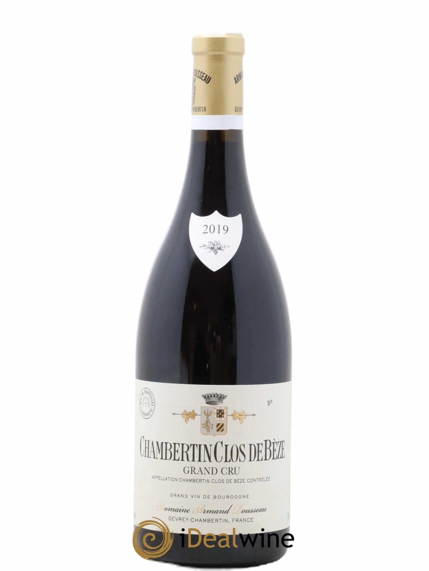 Chambertin Clos de Bèze Grand Cru Armand Rousseau (Domaine)  2019 - Lot de 1 Bouteille