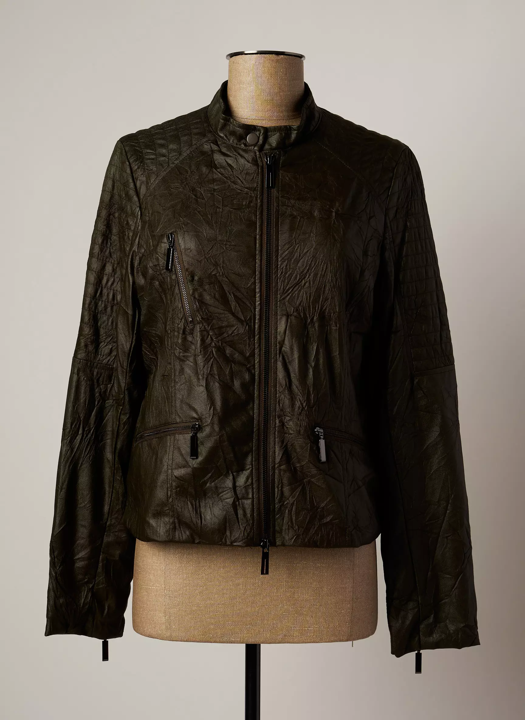 Lauren Vidal Vestecasual Femme couleur vert