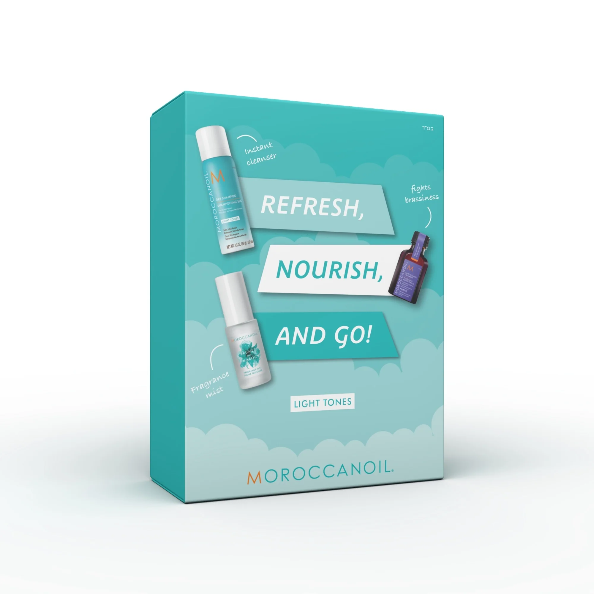 Essential Refresh, Nourish & Go 2025 - Light Tones - Cofanetti per Capelli