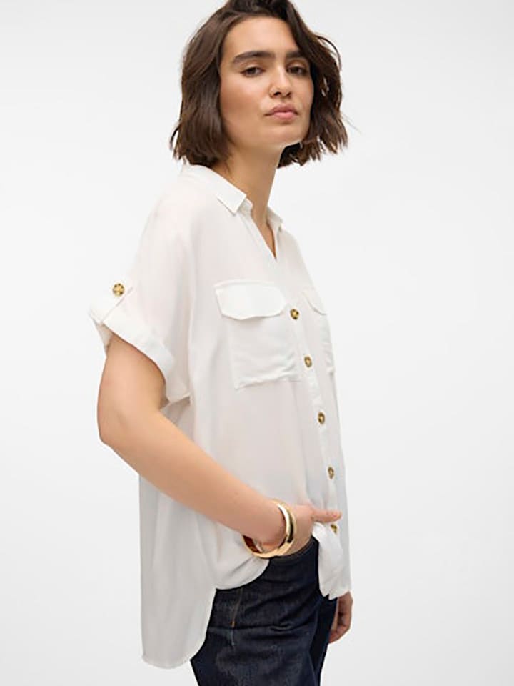Vero Moda Bluse in Weiß günstig kaufen