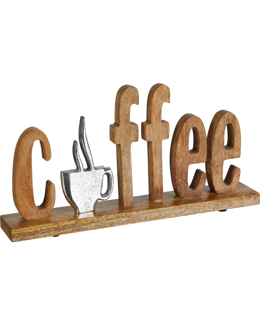 Deko-Schriftzug Kaffee