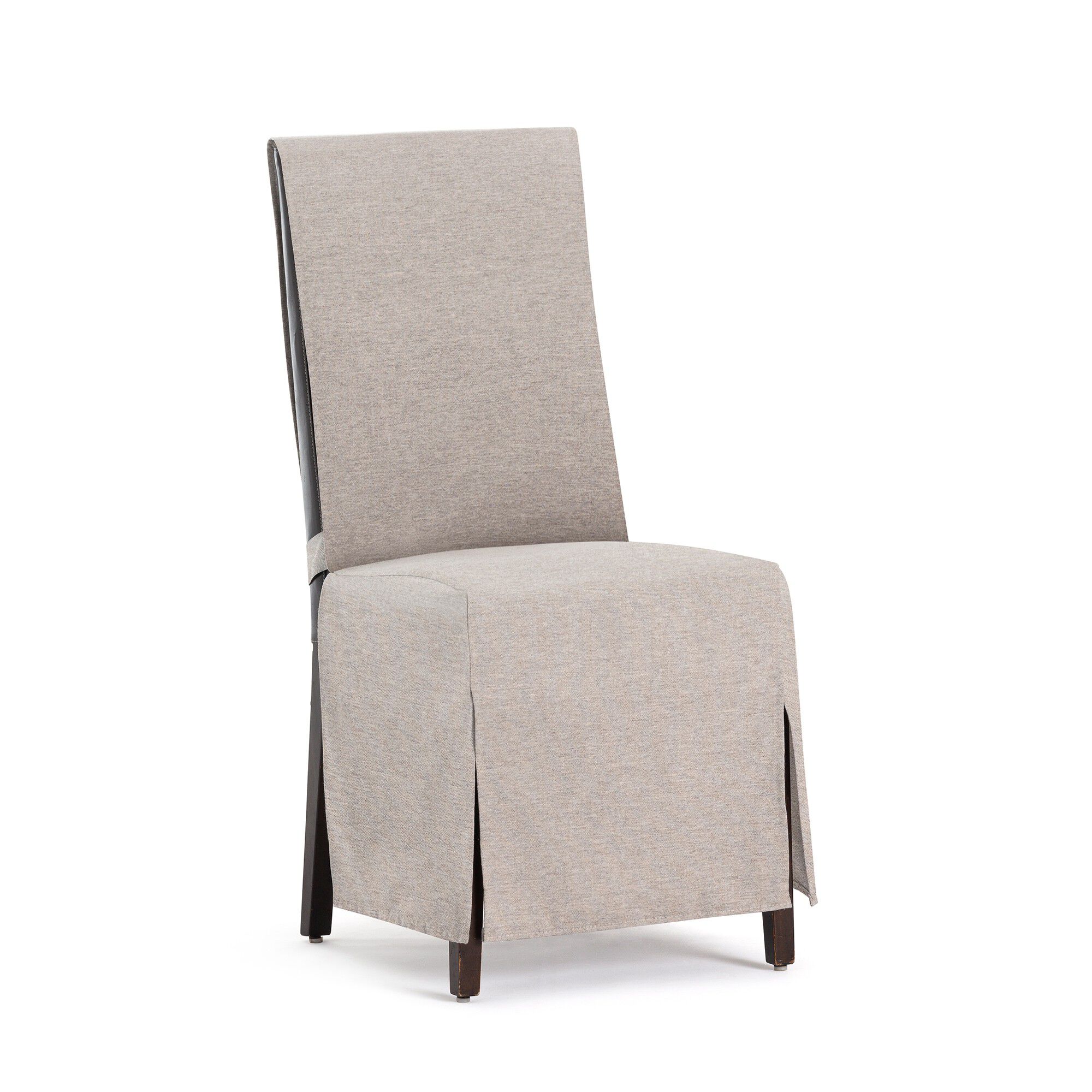 Housse chaise unie 