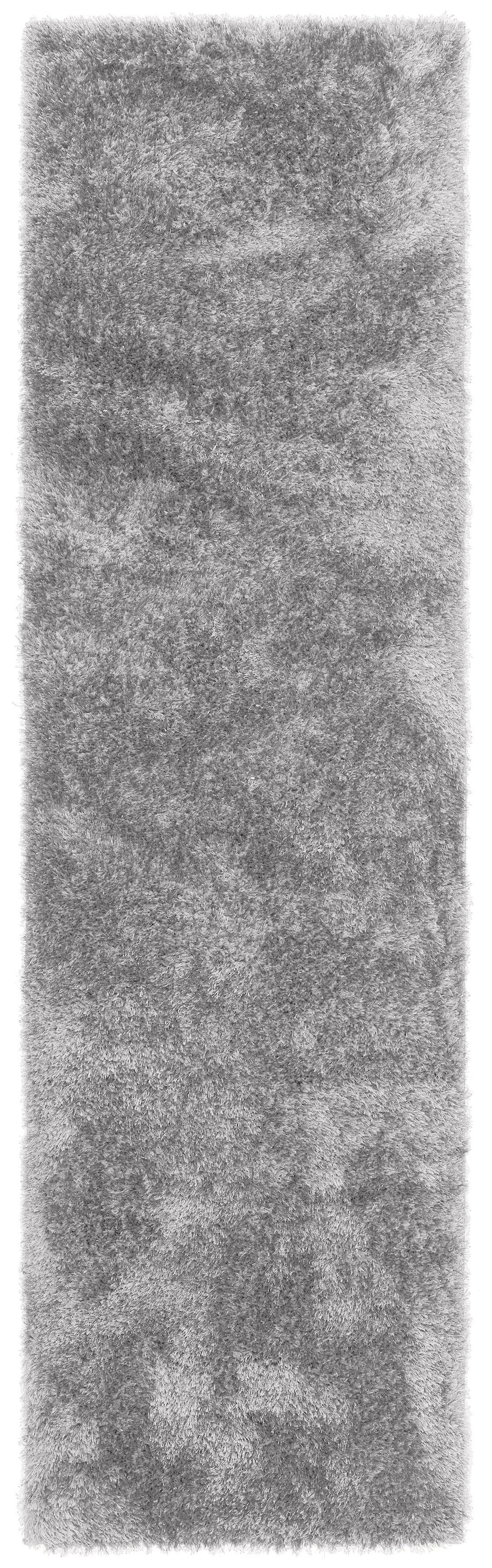 Hochflor-Läufer Malin, Home affaire, rechteckig, Höhe: 43 mm, Uni-Farben, leicht glänzend, besonders flauschig durch Mikrofaser