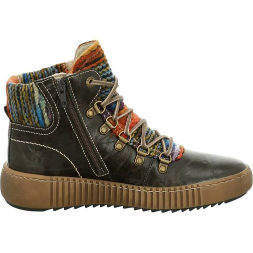 JOSEF SEIBEL Stiefelette Maren 06, oliv-multi