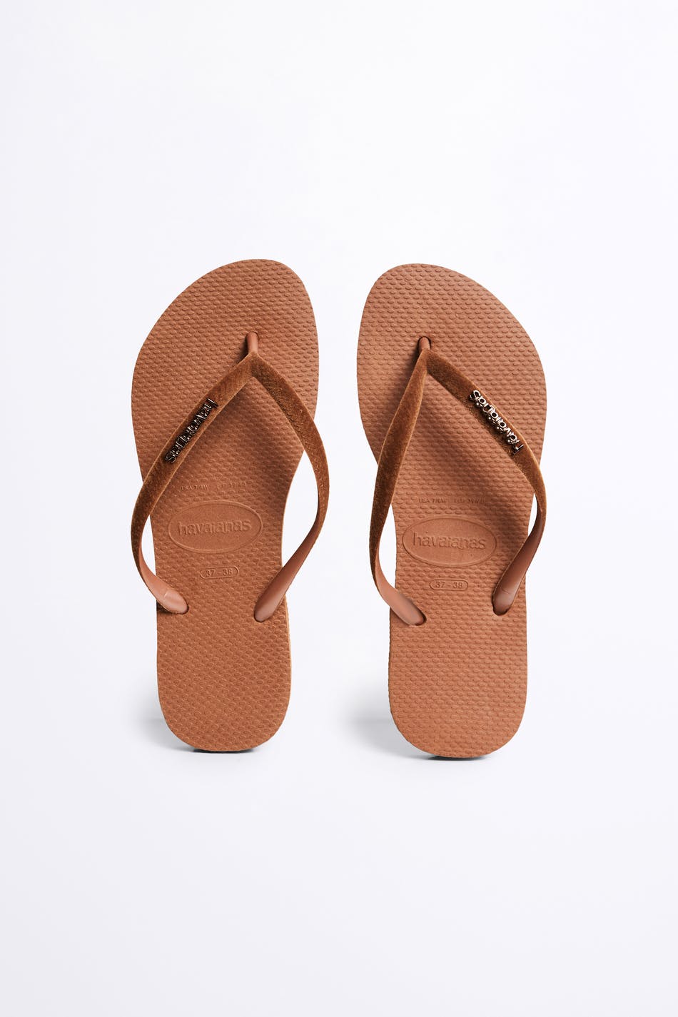 Havaianas velvet flip flops