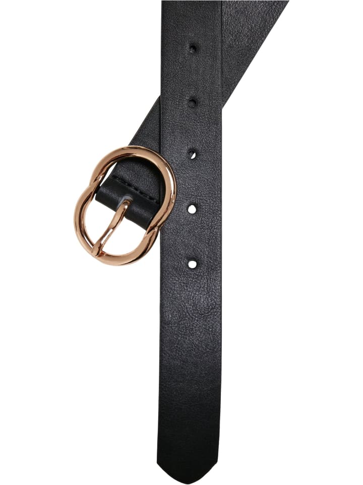 Urban Classics Urban Classics Gürtel in black/gold günstig kaufen