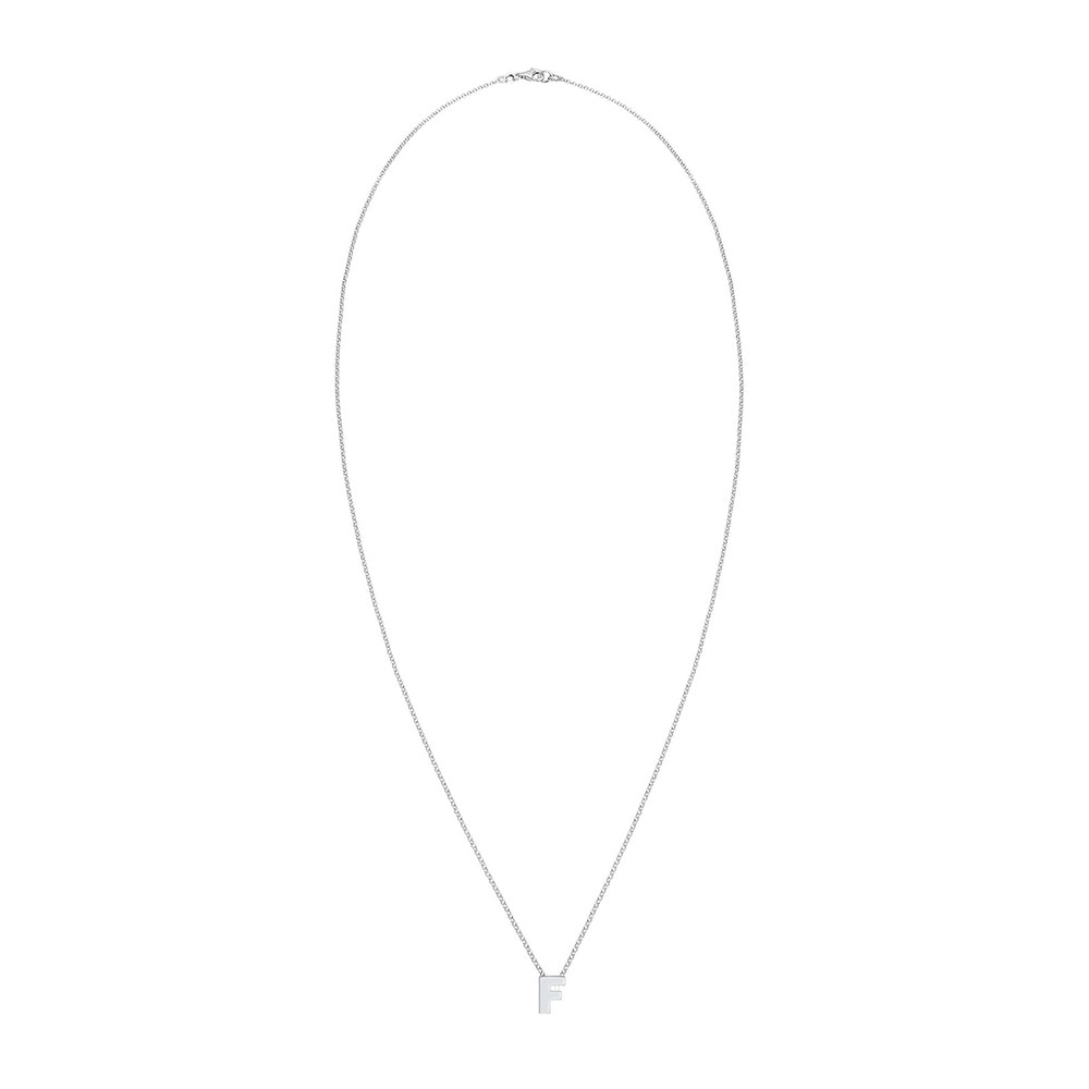 Elli Elli Collier Femme Lettre F Initiales Minimal en Argent Sterling 925 Bijoux