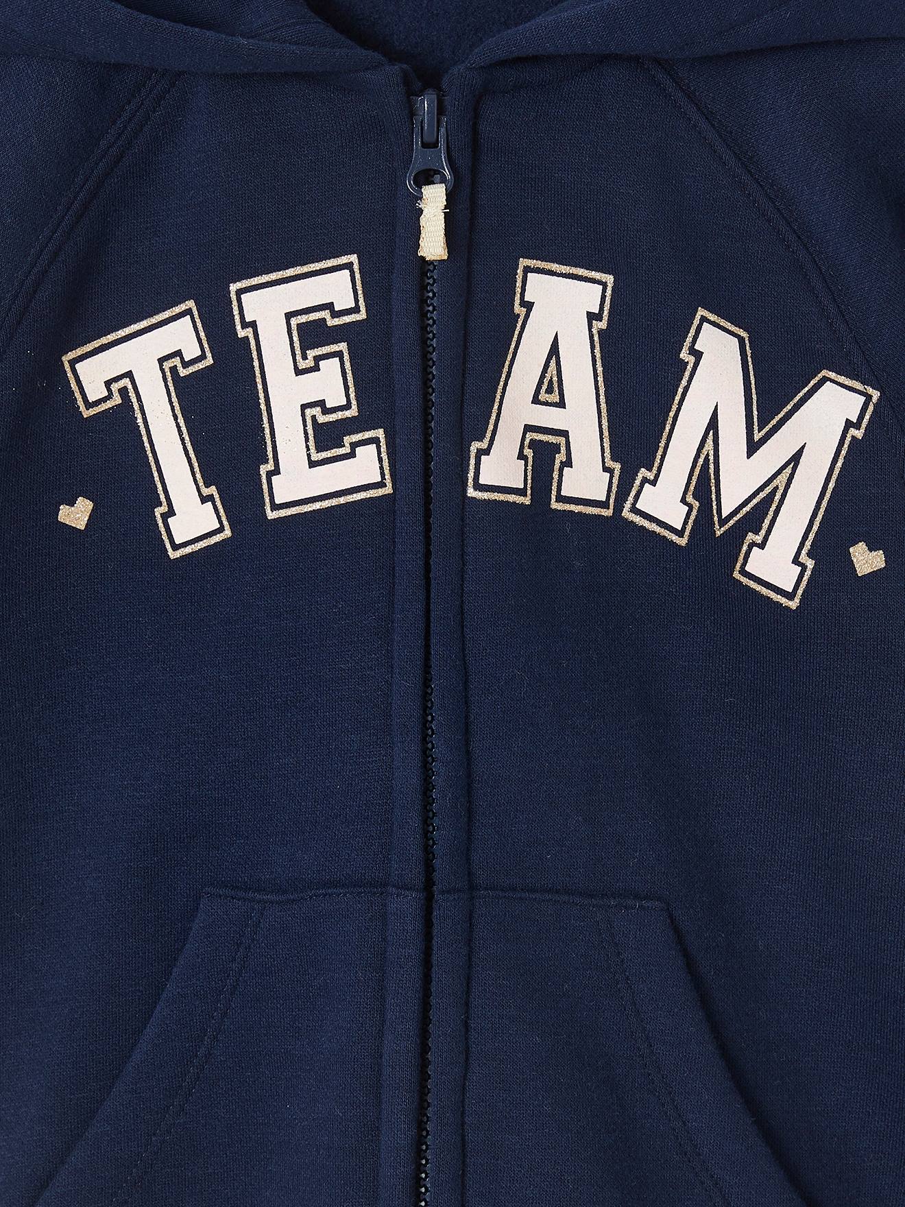 Vertbaudet Mädchen Kapuzensweatjacke Oeko-Tex - grün