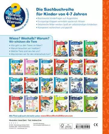 Ravensburger Wieso? Weshalb? Warum?, Band 43: Wir schützen die Tiere