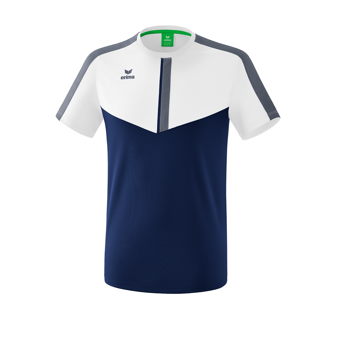 Erima Squad T-Shirt Kids Weiss Blau