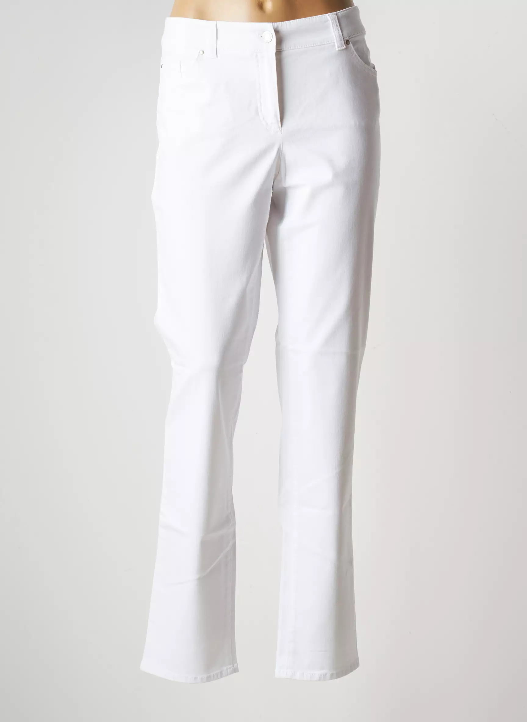 Gerry Weber Pantalons Chino Femme couleur blanc