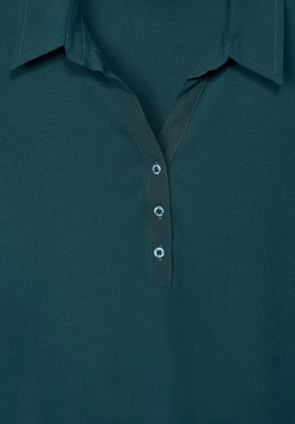 CECIL Shirt mit Polokragen