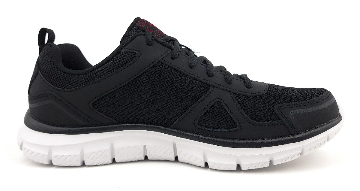 Skechers TRACK - SCLORIC 52631 BKRD Schwarz black/red