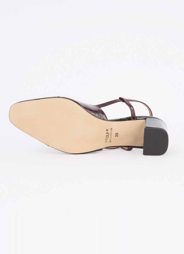 Jonak Dhapopin vasikannahkainen slingback-toppi