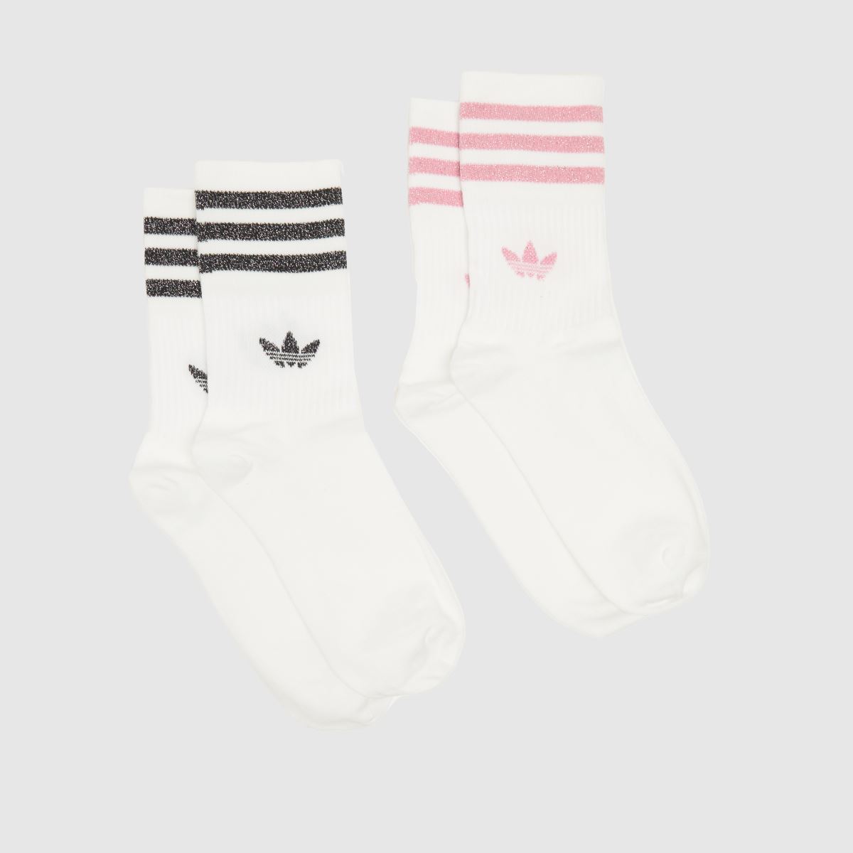 adidas multi csillámos edzőzokni, 2 db-os csomag