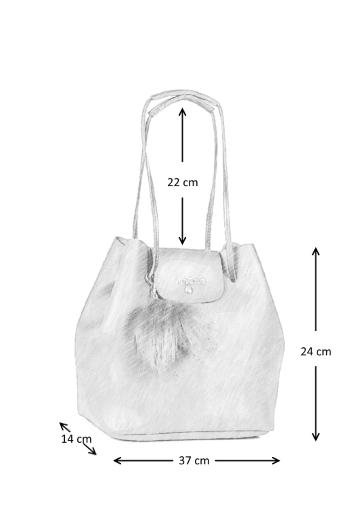 Capone Outfitters  Capone Padova Leder-Puder-Damen-Umhängetasche