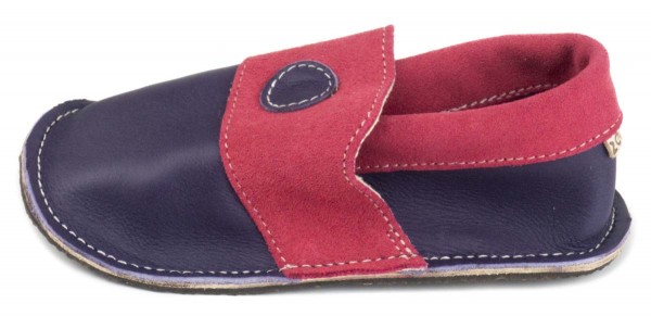 ZeaZoo ~ Hausschuh Kiwi ~ Lila/Pink