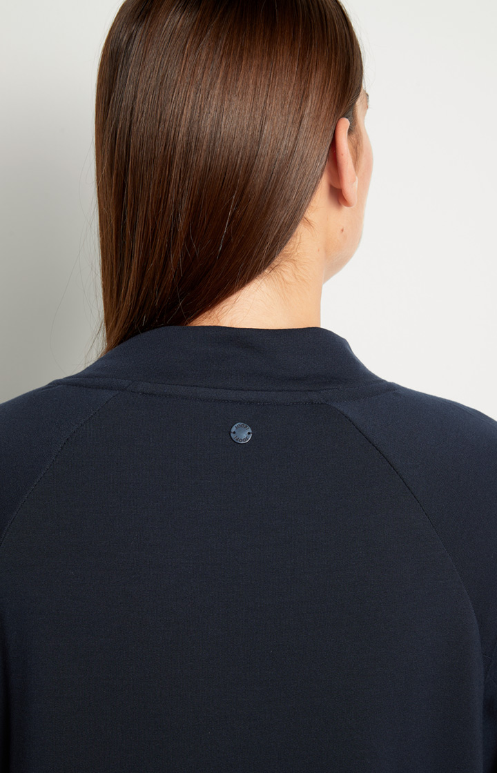 Loungewear Longsleeve in Midnight-Blau
