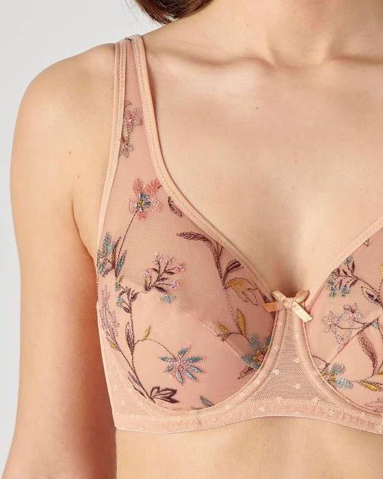Soutien-gorge à armatures brodé LYNA de Damart