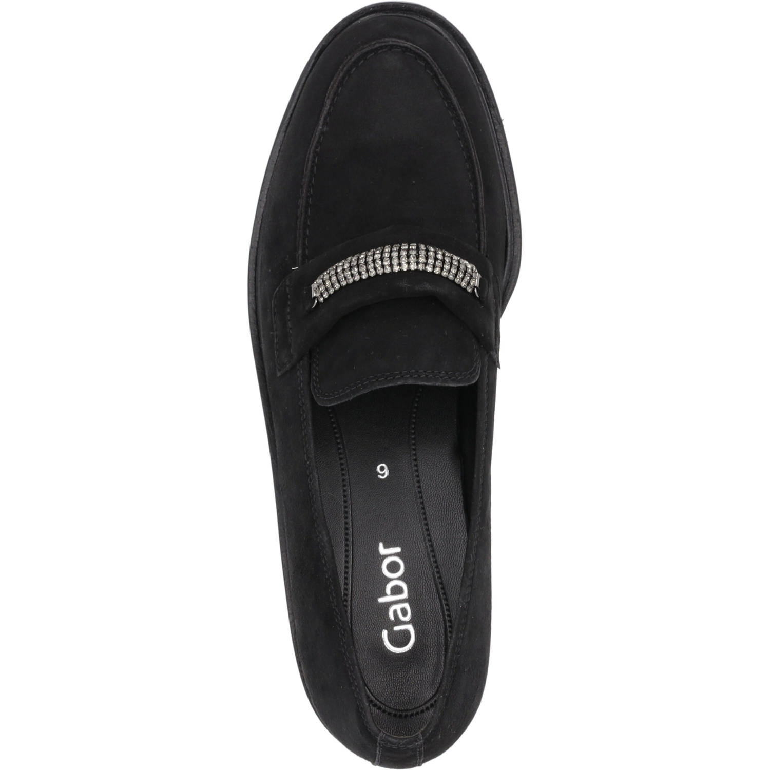 Gabor 35.212, Mokassins, Damen, Schwarz