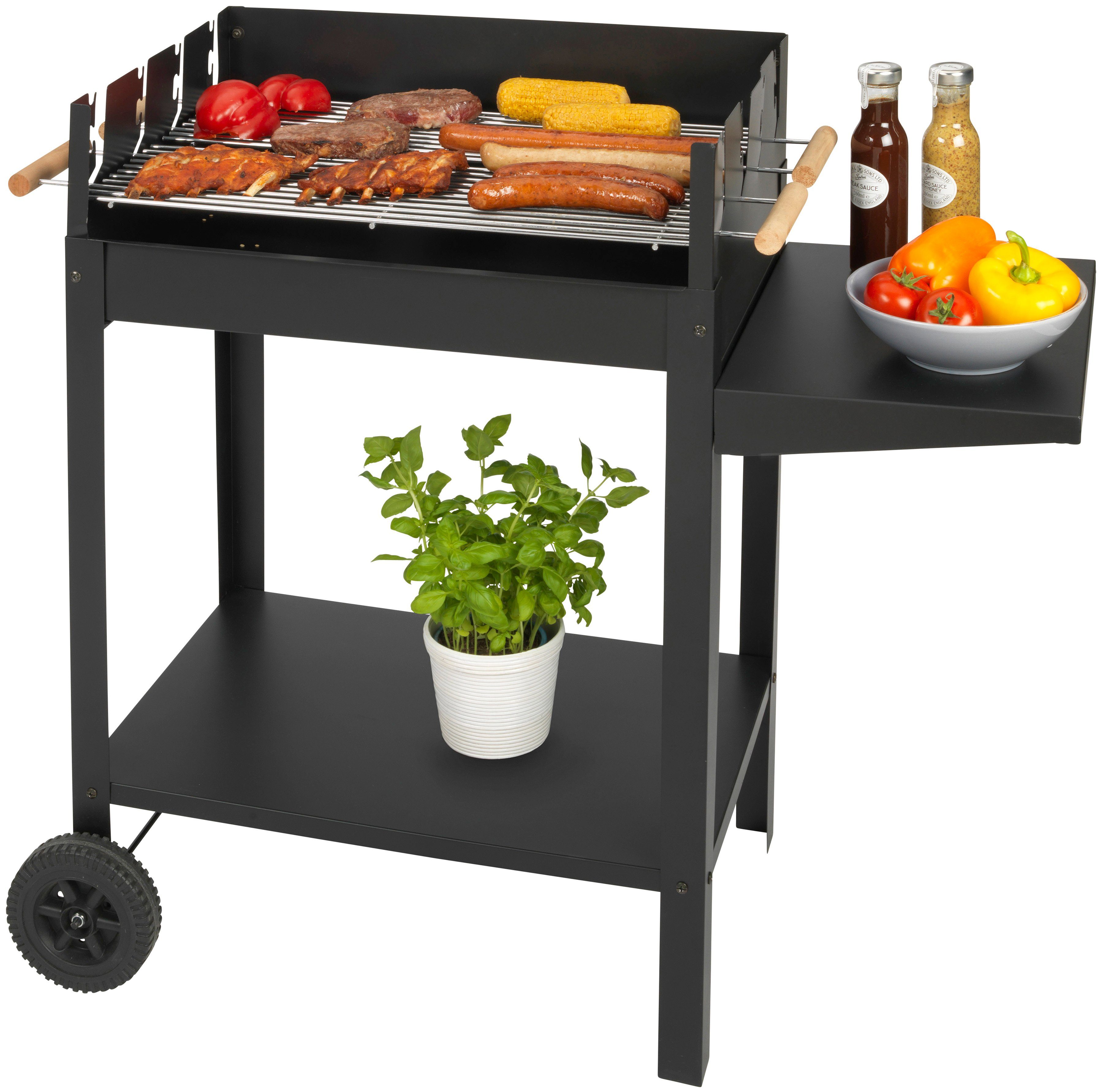 KONIFERA Holzkohlegrill Denver, BxTxH: 96x41x82 cm