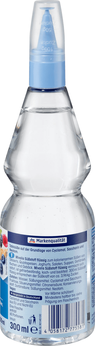 Süßstoff, flüssig, 300 ml