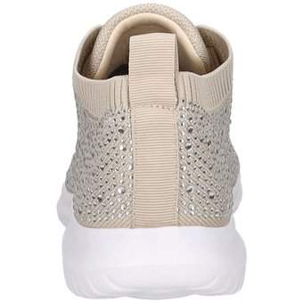 Barbarella Schnürsneaker in beige