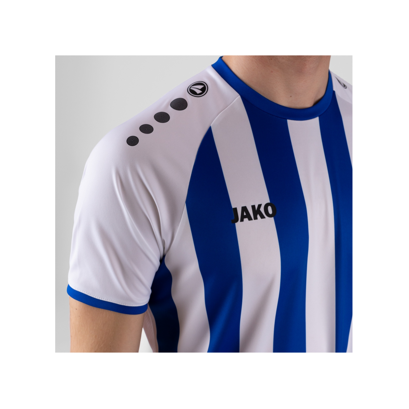 JAKO Inter Trikot Kids Weiss Blau F012