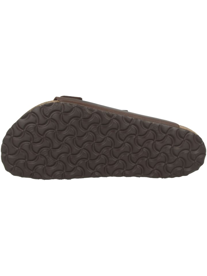 Birkenstock Sandale Arizona SFB geöltes Nubukleder Weichbettung normal in braun günstig kaufen