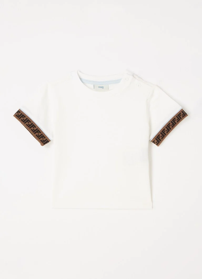 Fendi T-shirt with logo band