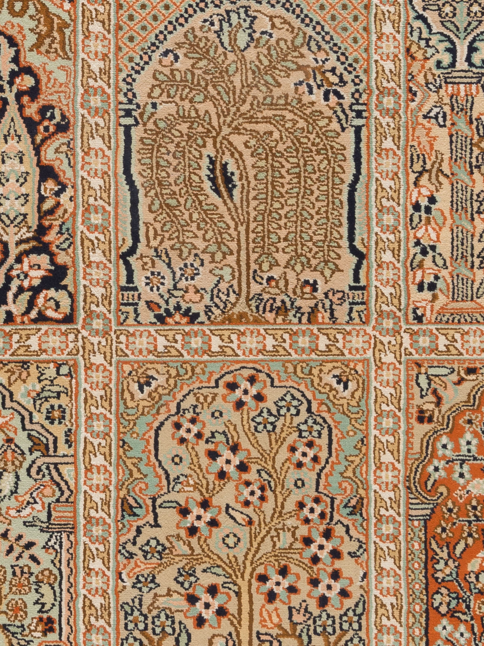Kaschmir Seide 18/18 ca. 126 x 190 cm, Unikat / Einzelstück