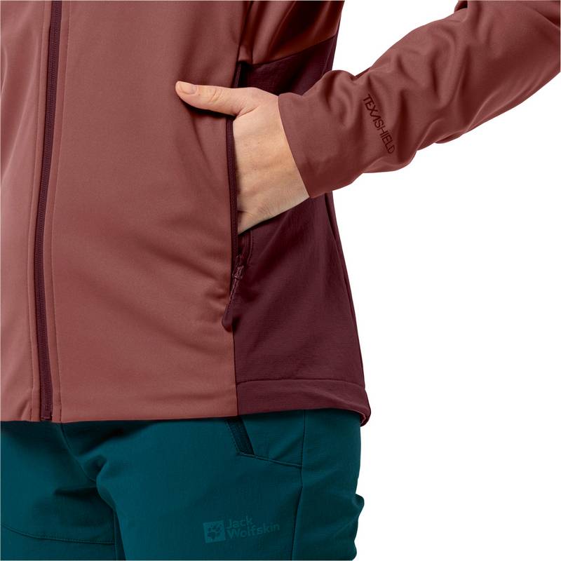 Jack Wolfskin BRISSTAL Softshelljacke Damen