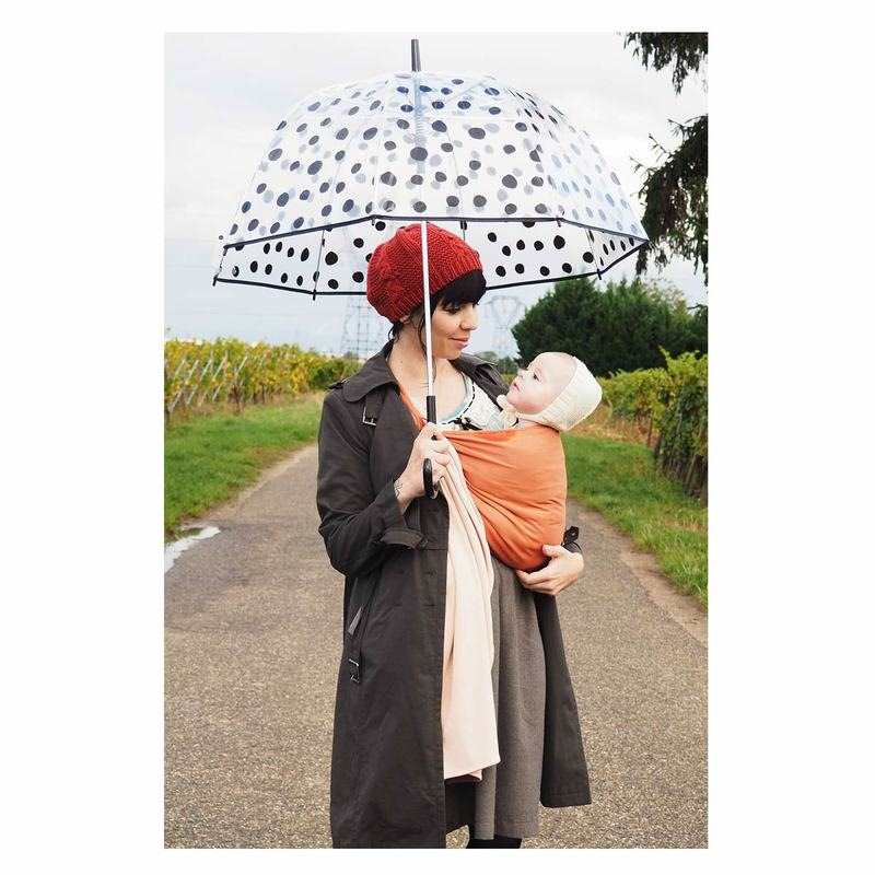 Echarpe de portage sans noeud Terracotta Love Radius by JPMBB