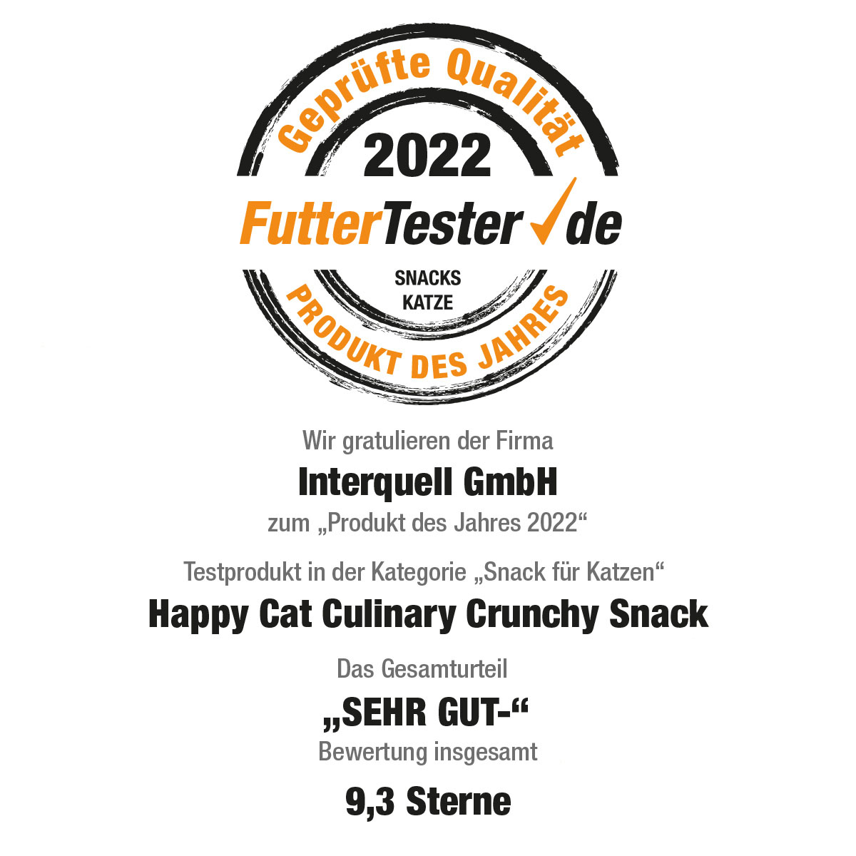 Happy Cat Culinary Crunchy Snack Atlantik-Lachs