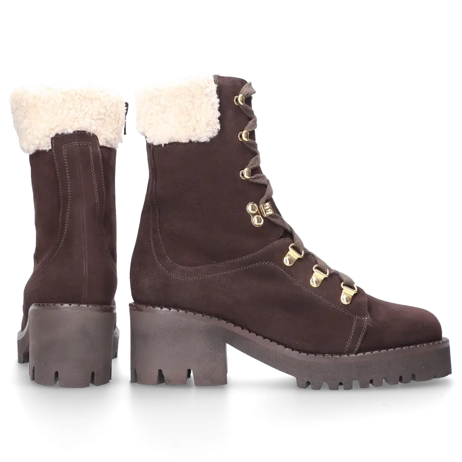 Truman's - Stiefeletten 9611 Veloursleder - braun